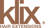 Lengths Colors and Textures | KLIX Hair Extensions Logo